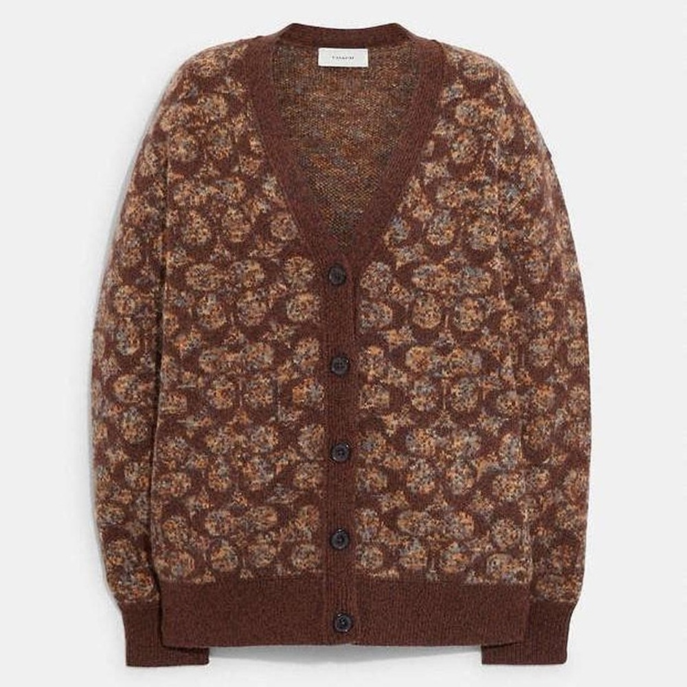 Coach Wool Cardigan